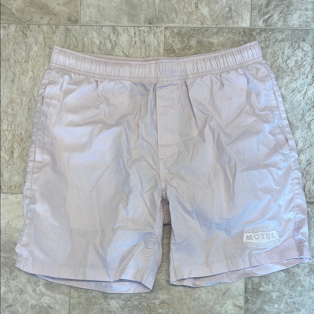 Motel Rocks Men's Athletic Shorts - Light Purple
